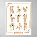 Acrobatic Sequence Juliet Circus Poster at Zazzle