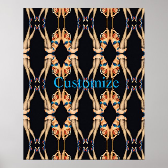 Acrobatic Vintage Pinups Thunder_Cove Poster (Front)