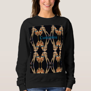 Acrobatic Vintage Pinups Thunder_Cove Sweatshirt