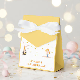 Acrobatics fun birthday kids  favor boxes