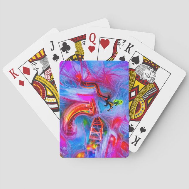 Acrophobia  poker cards (Back)