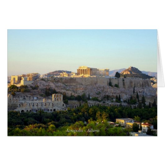Acropolis – Athens Cards (Front Horizontal)
