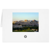 Acropolis – Athens Cards (Back Horizontal)