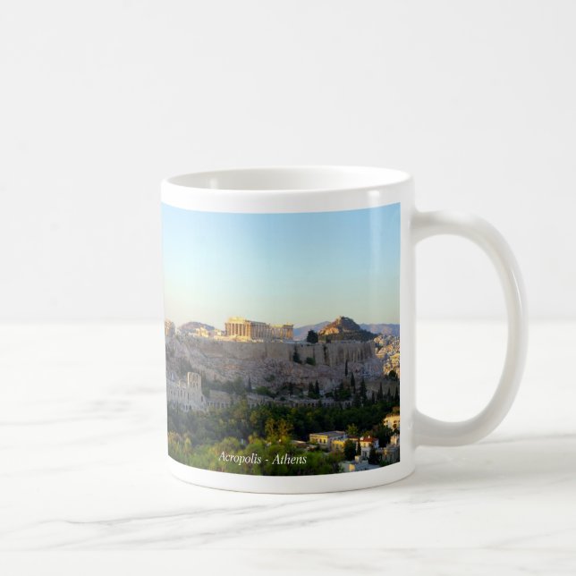 Acropolis - Athens Coffee Mug (Right)