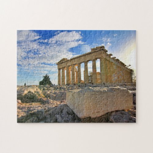 Acropolis Athens Greece Ancient World Buildings Jigsaw Puzzle