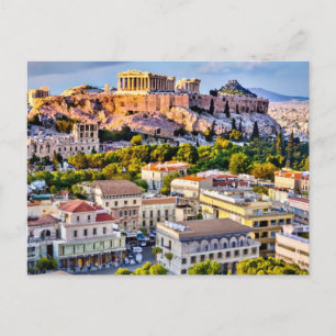 Acropolis Athens, Greece Postcard