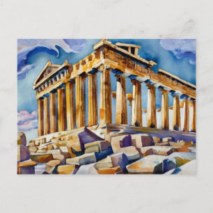 Acropolis  Athens, Greece Postcard