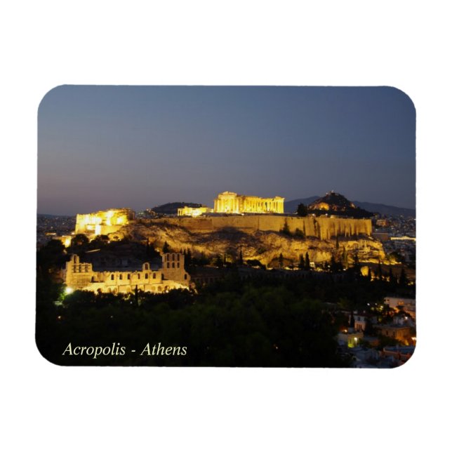 Acropolis – Athens Magnet (Horizontal)