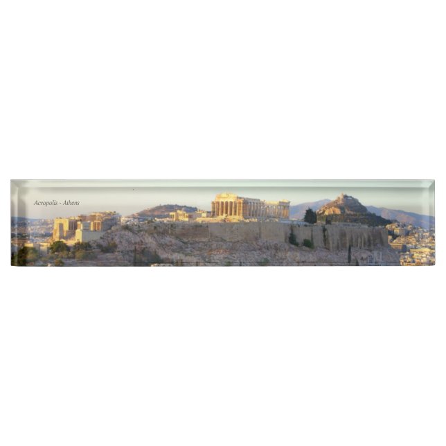 Acropolis – Athens Name Plate (Front)