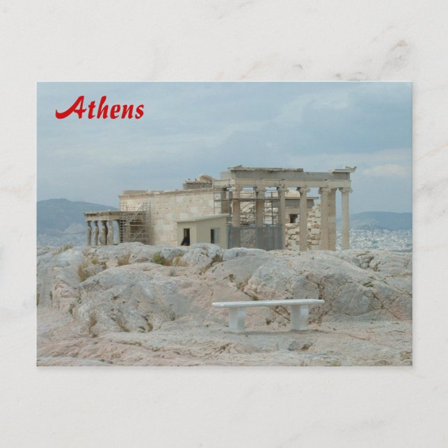 Acropolis - Athens Postcard (Front)
