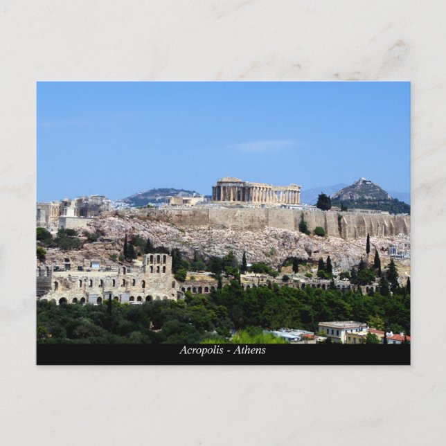 Acropolis – Athens Postcard (Front)