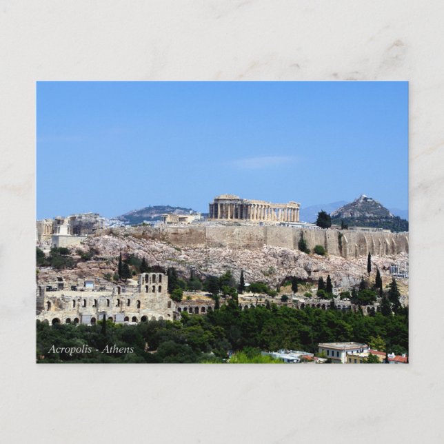 Acropolis – Athens Postcard (Front)