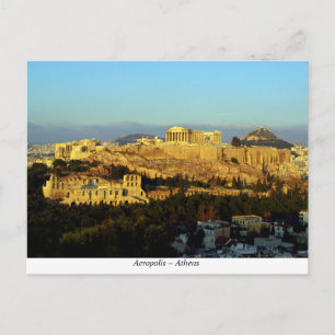 Acropolis – Athens Postcard