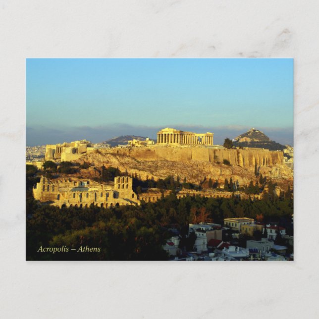 Acropolis – Athens Postcard (Front)