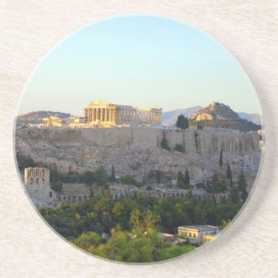 Acropolis – Athens Sandstone Coaster