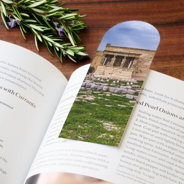 Acropolis Bookmark – Athens Greece Landmark  (Book)