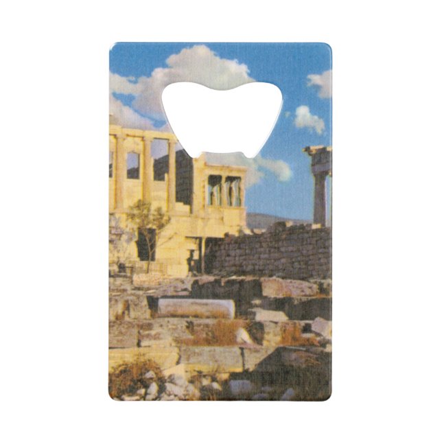 Acropolis Credit Card Bottle Opener (Front)