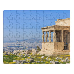 Acropolis Hill Athens Greece Historic Landmark Jigsaw Puzzle