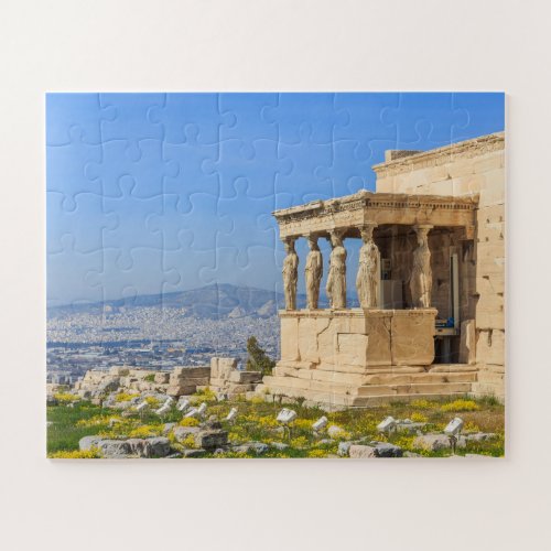 Acropolis hill Athens Greece Jigsaw Puzzle