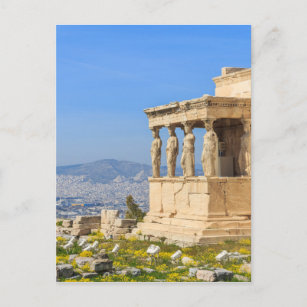 Acropolis hill, Athens, Greece Postcard