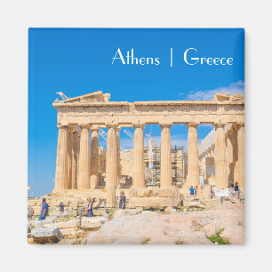 Acropolis in Athens, Greece Magnet