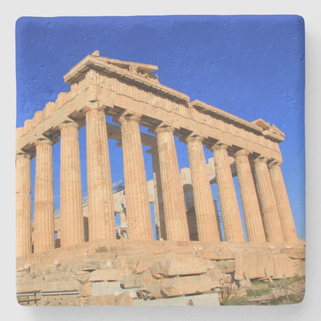 Acropolis in Athens, Greece Square Coaster (Front)