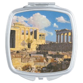 Acropolis Mirror For Makeup by AuraEditions at Zazzle