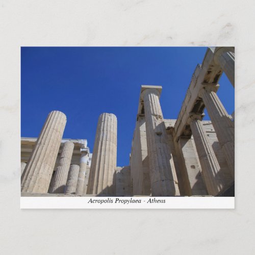 Acropolis â Propylaea Postcard
