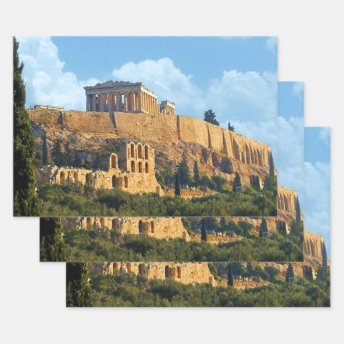 Acropolis Wrapping Paper Sheets