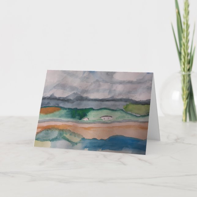 Across The Bay Greeting Card (Front)