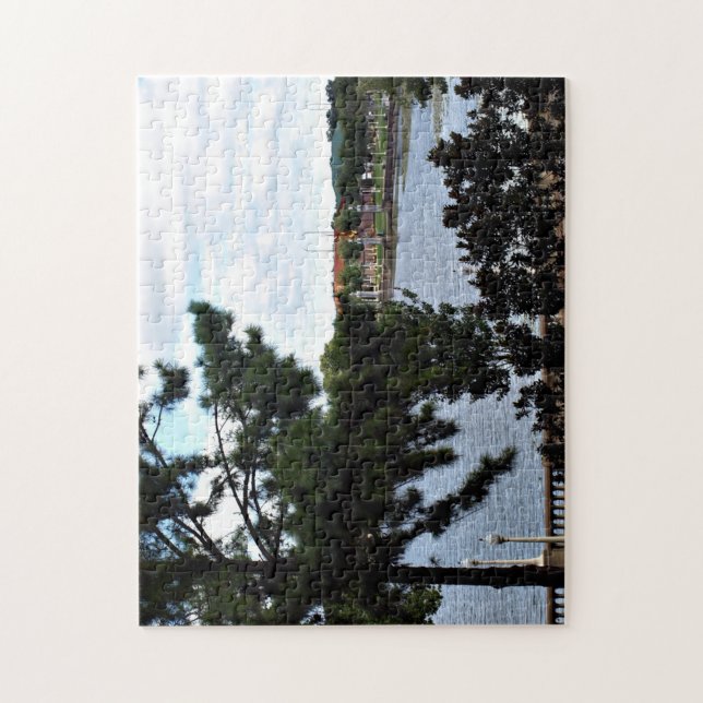 Across the Lake Jigsaw Puzzle (Vertical)