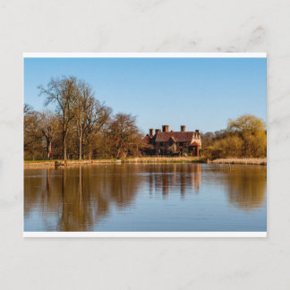 Across the lake. postcard