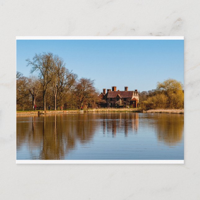 Across the lake. postcard (Front)