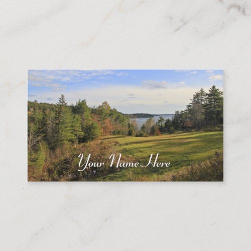 Across the Meadow Business Card Templates