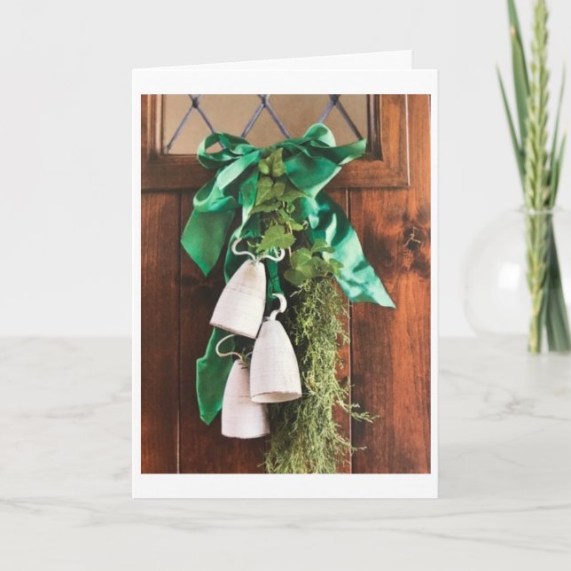 **ACROSS THE MILES** AT CHRISTMAS HOLIDAY CARD (Front)