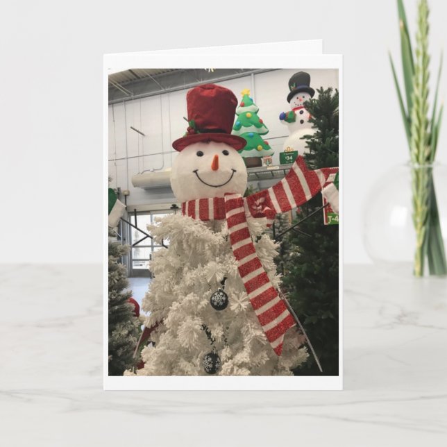 **ACROSS THE MILES** AT CHRISTMAS HOLIDAY CARD (Front)