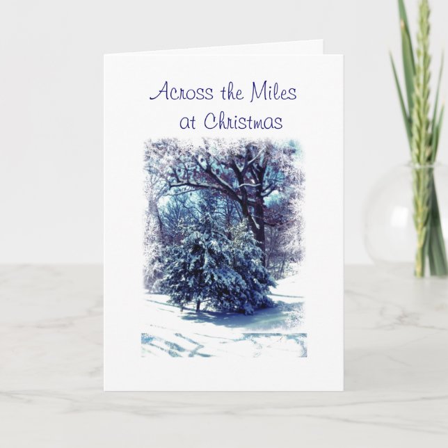 Across the Miles Christmas Card (Front)