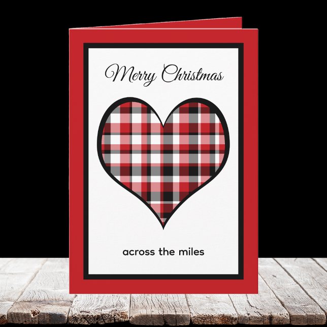Across the Miles Christmas Heart Card (Creator Uploaded)