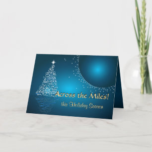 Across the Miles Christmas Holiday Card