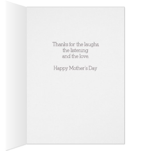 Across The Miles Mother's Day Jar Vase with Flower (Inside (Right))