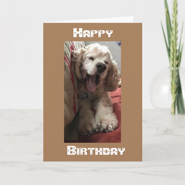 *ACROSS THE MILES* WISH IT WAS IN PERSON BIRTHDAY  CARD (Front)