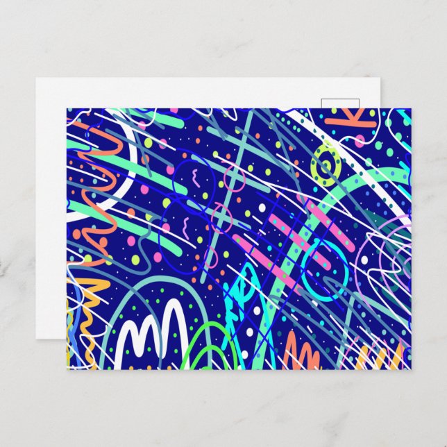 Across the Night Sky  Postcard (Front/Back)