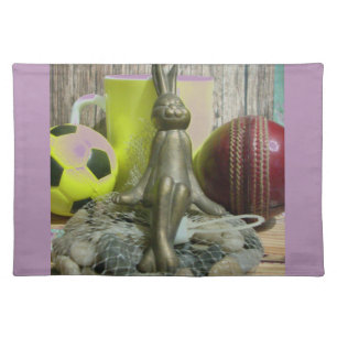 Across the Pitch & Crease: Football Cricket Blend Placemat