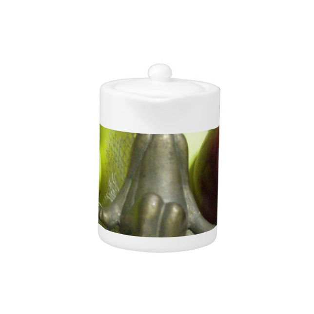 Across the Pitch & Crease: Football Cricket Blend Teapot (Front)