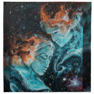 Across the Space Cloth Napkin