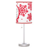  Acrostic Snowflake Christmas Table Lamp (Right)