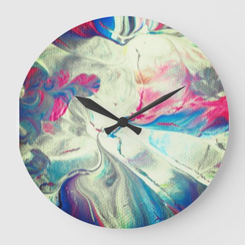 Acrylic Abstract Clock