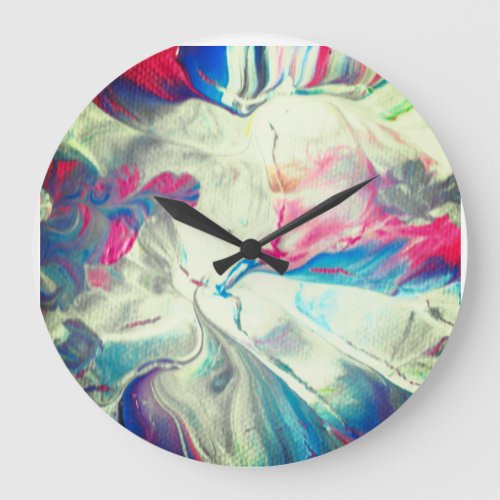 Acrylic Abstract Clock