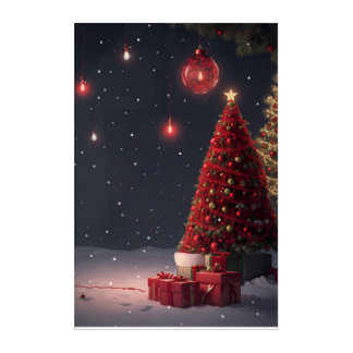 Acrylic Art Christmas Wall Art Collection