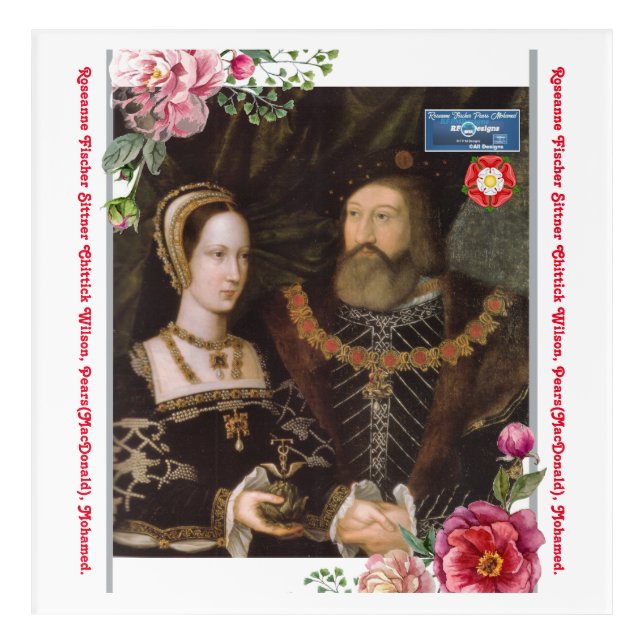 Acrylic Art White(House of Tudor)RFPMDesigns©️2024 (Front)